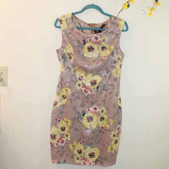 Eva Franco Ana Maria Summer Bloom Sequin D… - Picture 1 of 5